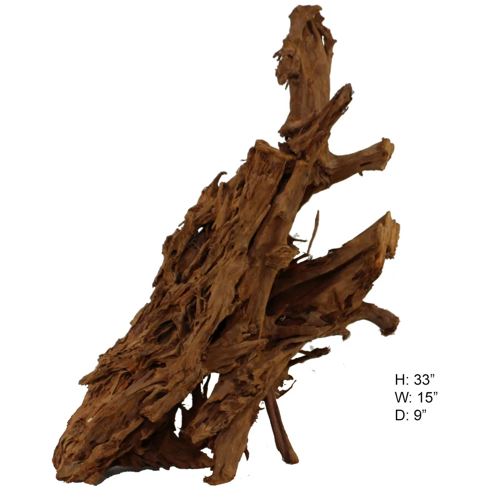 Malaysian Driftwood, Super WYSIWYG 32" x 15"