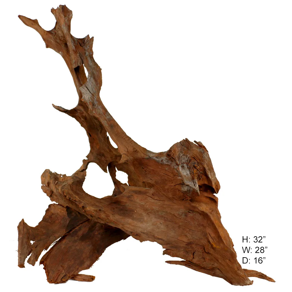 Malaysian Driftwood, Super WYSIWYG 32" x 28"