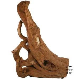Malaysian Driftwood, Super WYSIWYG 35" x 25"
