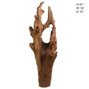 Malaysian Driftwood, Super WYSIWYG 41" x 14"