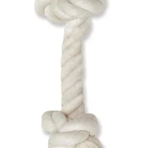 Mammoth 100% Cotton Rope Bone White 12in MD