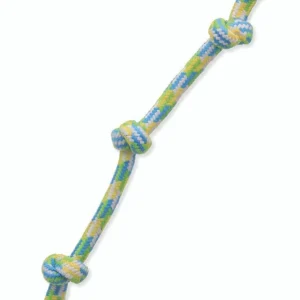Mammoth Braidys 3 Knot Rope Tug Dog Toy Assorted 20in MD