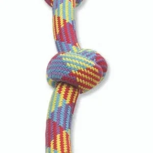 Mammoth Braidys 4 Knot Rope Tug Dog Toy Multi-Color 34 in
