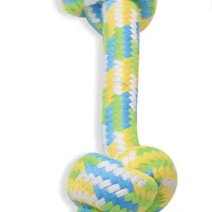 Mammoth Braidys Rope Bone Dog Toy Assorted 14in LG