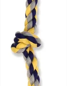 Mammoth Cotton blend Color 3 Knot Rope Tug Toy Assorted 36in XL