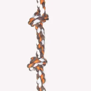 Mammoth Cotton Blend Color 4 Knot Rope Tug Toy Assorted 27in LG
