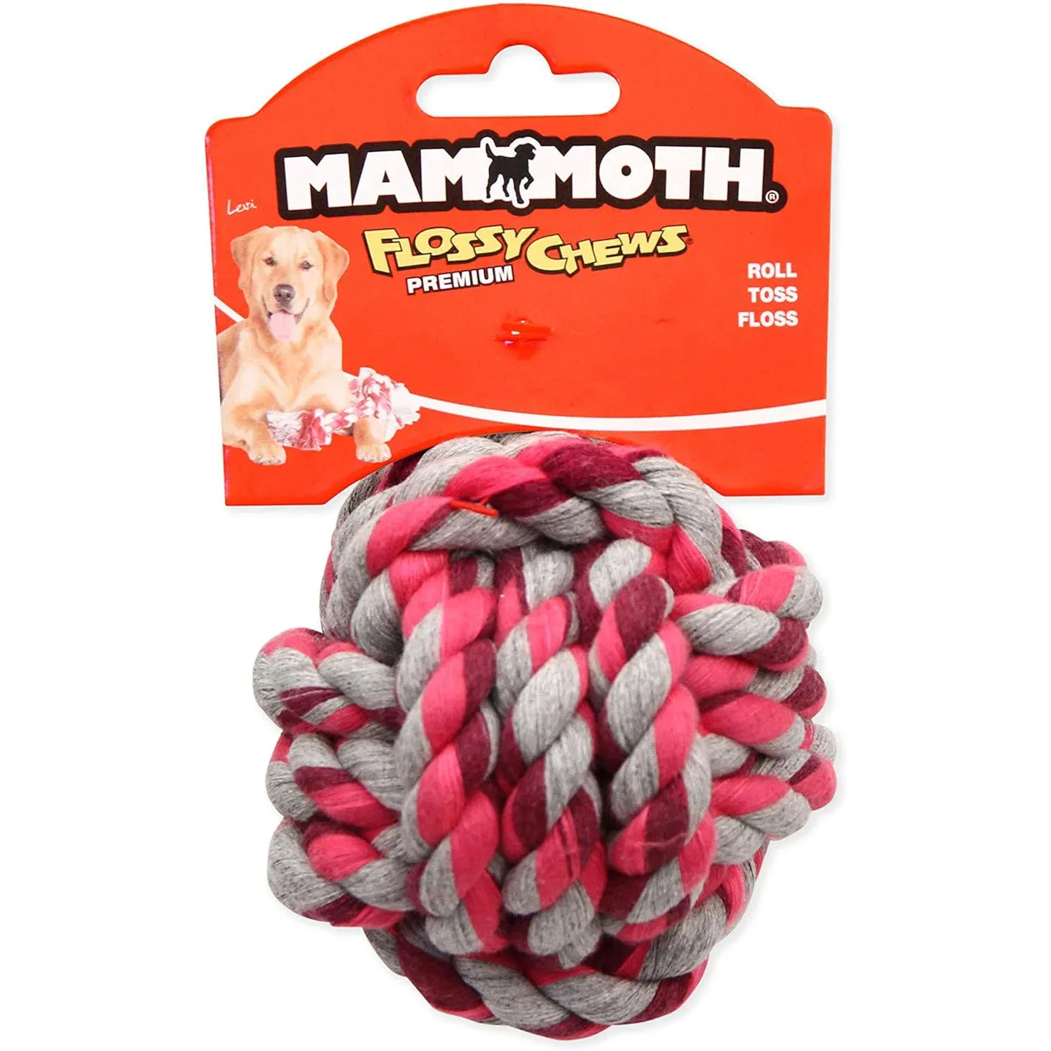 Mammoth Flossy Chews Monkey Fist Ball - Image 2