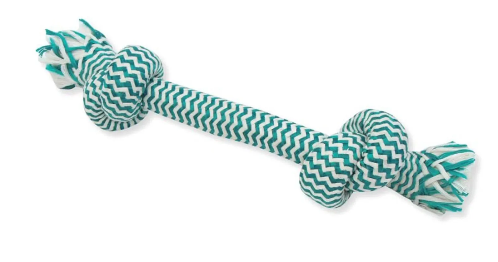 Mammoth Pet Products EXTRA FRESH 2 Knot Bone Dog Toy Multi-Color, 13 in, Large