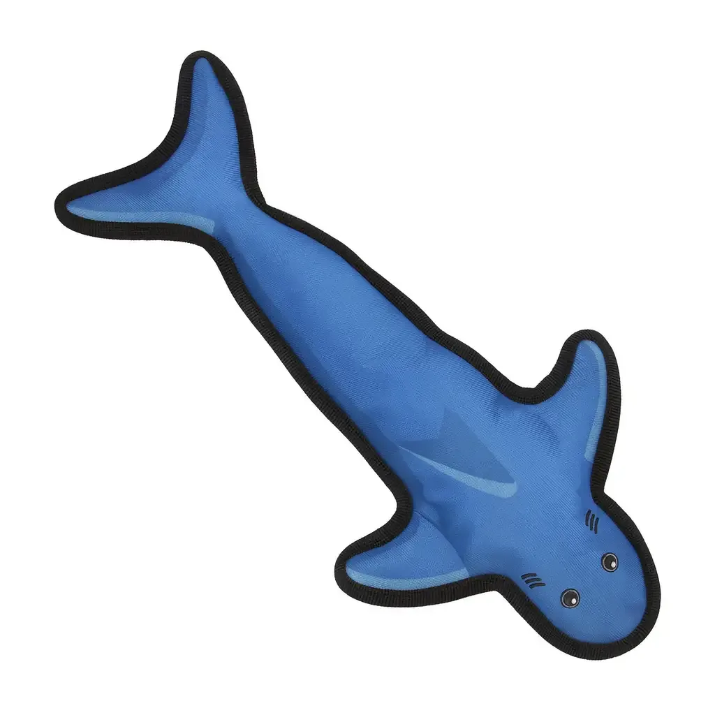 Mammoth Squeaky Shark Dog Toy - Image 2