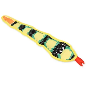 Mammoth Squeaky Snake Dog Toy