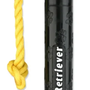 Mammoth TireBiter Retriever w/Poly Rope Dog Toy Multi-Color 11 in
