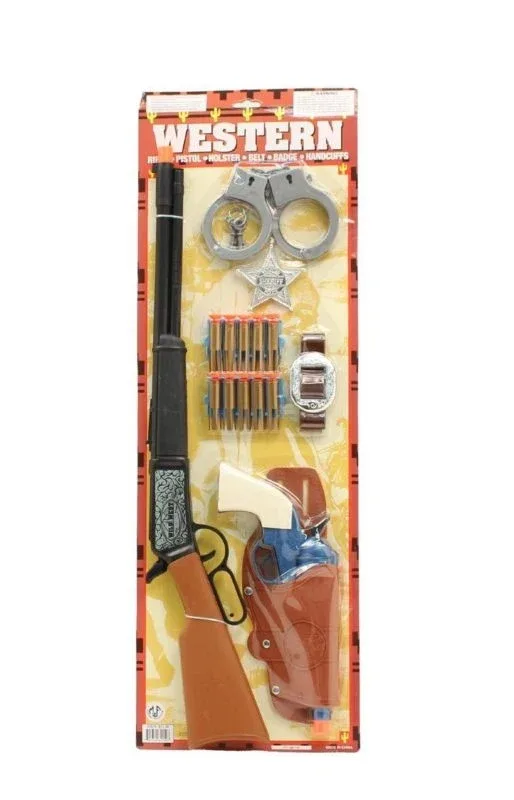 MandF Western Boys Rifle/Revolver/Cuff Set