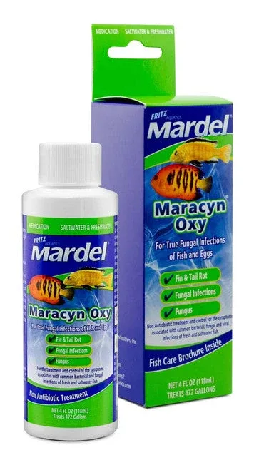 Mardel Maracyn Oxy Antifungal Medication 4 fl. oz - Image 2