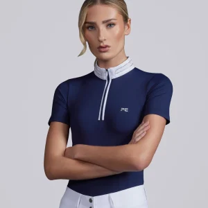 Maria Diamante Show Shirt Navy