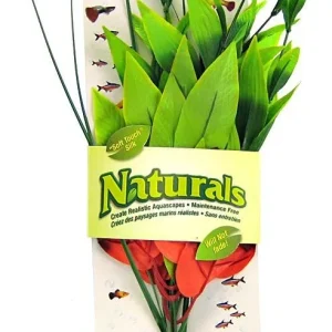 Marina Silk Pickerel Aquarium Plant - Red & Green