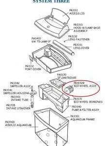 Marineland Bio-Wheel Assembly Penguin Mini 99B System 3 {L+1RR} 309107
