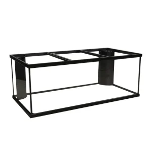 Marineland Double Corner-Flo Rectangular Aquarium Black, Clear 150 gal 72x18x27 in SD-3