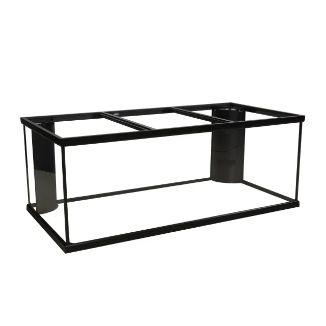 Marineland Double Corner-Flo Rectangular Aquarium Black, Clear 150 gal 72x18x27 in SD-3