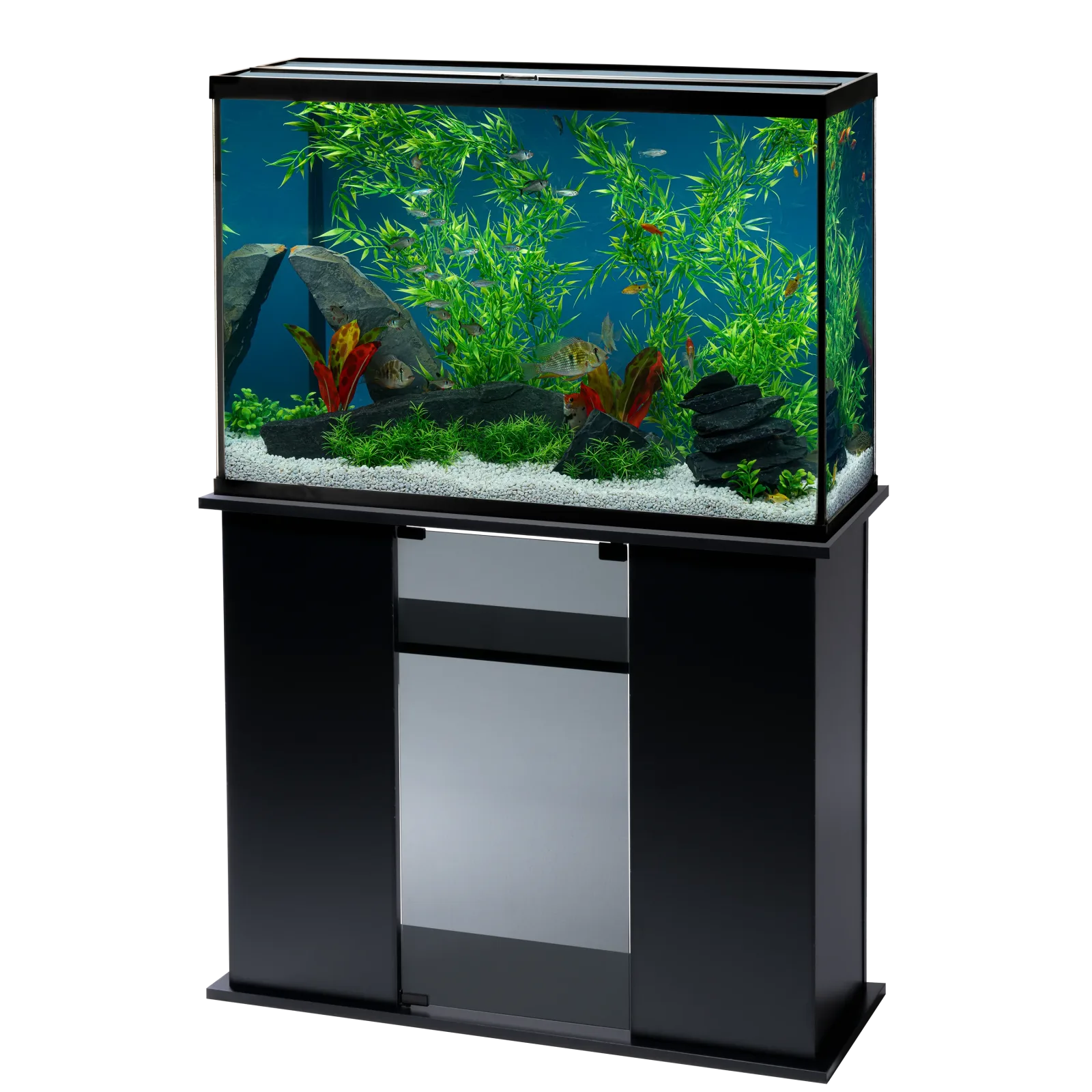 Marineland Ensemble w/Modern Stand Black 45 gal SD-3
