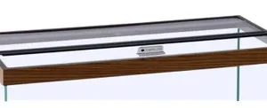 Marineland Hinged Glass Canopy 20x18 34200 @ Fish Tanks Direct