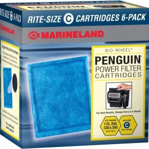 Marineland Replacement Cartridge for Penguin- Rite-Size C, 6 pk