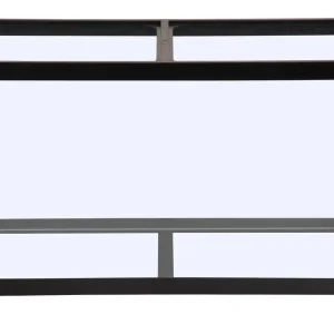 Marineland Standard Rectangular Aquarium Tank Clear, Black 110 Gal 48x18x30 in SD-3