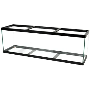 Marineland Standard Rectangular Aquarium Tank Clear, Black 150 gal 72x18x27 in SD-3