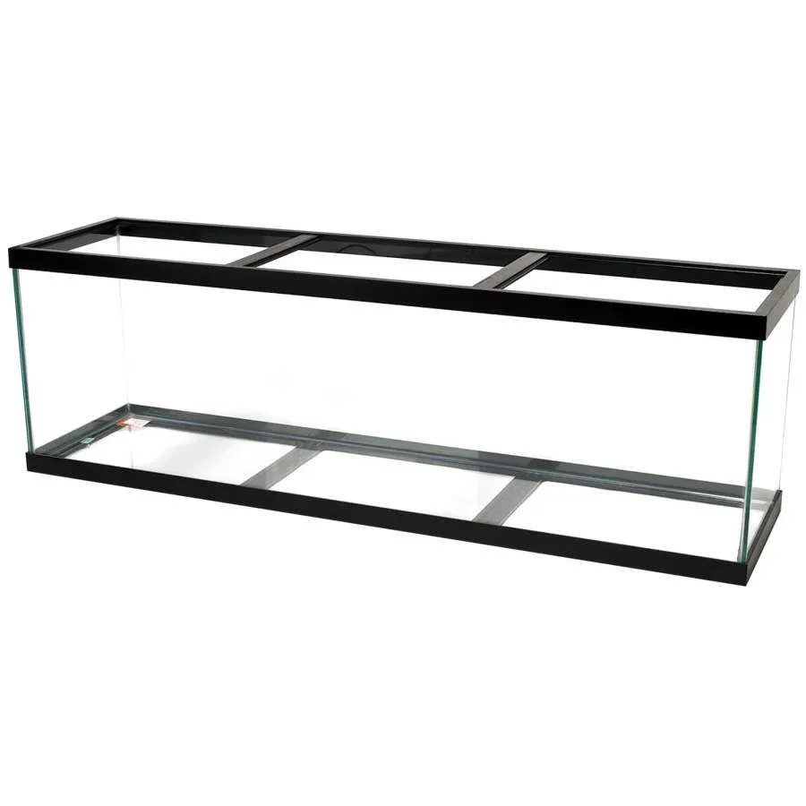 Marineland Standard Rectangular Aquarium Tank Clear, Black 150 gal 72x18x27 in SD-3
