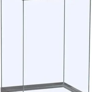 Marineland Tempered Column Aquarium Tank Clear, Black 37 gal 20x18x24 in SD-3