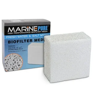 MarinePure High Performance Biofilter Media 8"x8"x4" Block