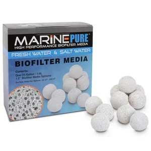 MarinePure High Performance Biofilter Media Spheres 1 Gallon