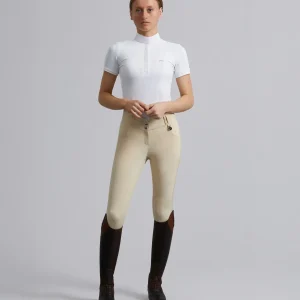 MARKED - Sophia Ladies Full Seat High Waist Competition Riding Breeches Vanilla