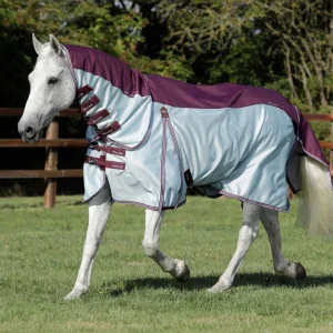MARKED - Stay-Dry Mesh Air Fly Rug with Surcingles Wine