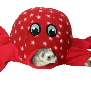 Marshall Ferret Octo-Play Toy Octopus Red One Size