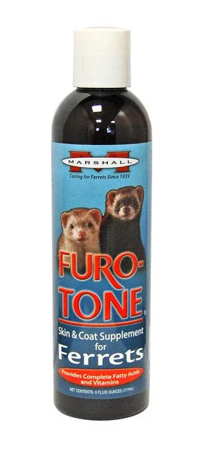 Marshall Furo-Tone Skin and Coat Supplement for Ferrets 6 fl. oz - Image 2