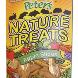 Marshall Pet Products Peter's Apple Slice Nature Treats for Small Animals, 1 oz