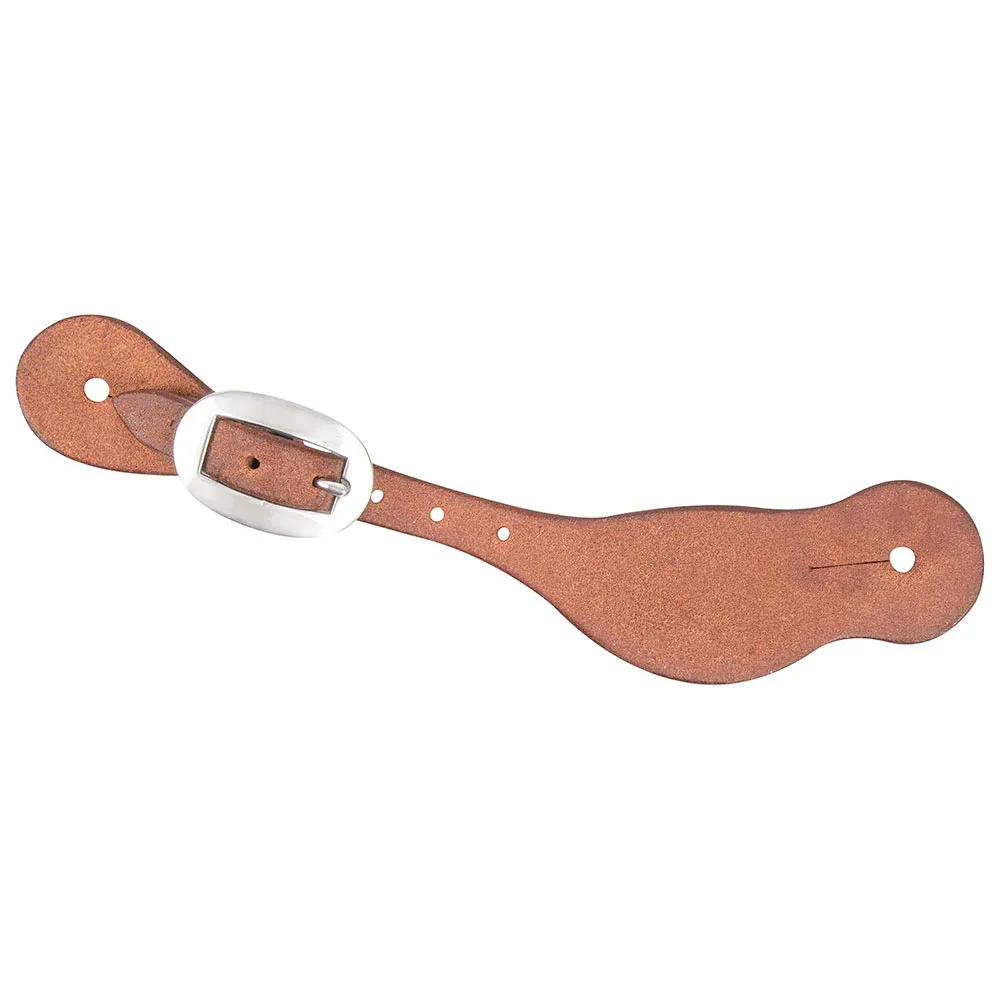 Martin Saddlery Chestnut Roughout Alpine Spur Straps