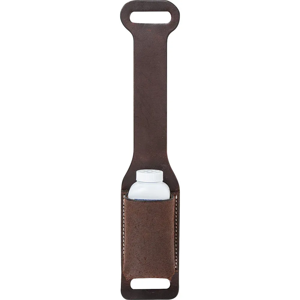 Martin Saddlery Chocolate Roughout Rope Powder Holder