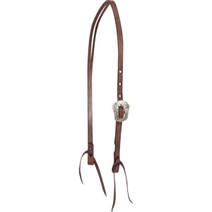 Martin Saddlery Chocolate Roughout Salinas Buckle Split Ear Headstall