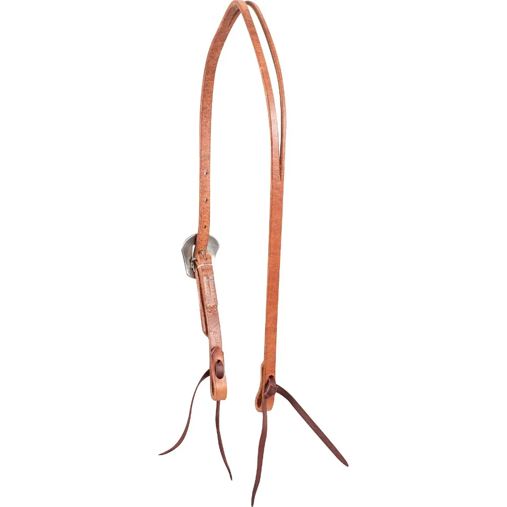 Martin Saddlery Harness Leather Salinas Buckle Split Ear Headstall - Image 2