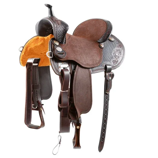 Martin Saddlery Natural FX3 15in Barrel Saddle - Image 2