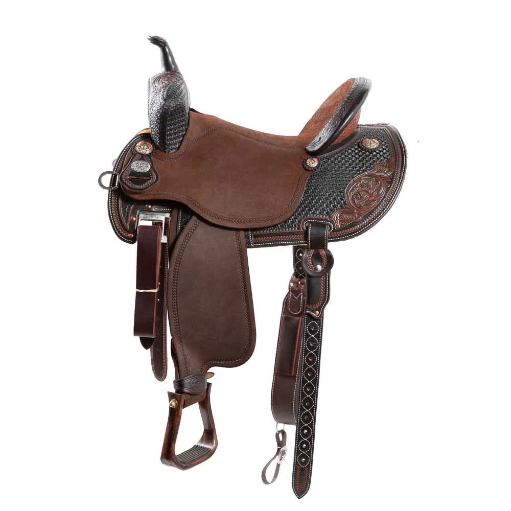 Martin Saddlery Natural FX3 15in Barrel Saddle