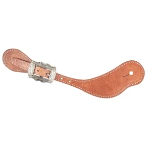Martin Saddlery Natural Prescott Buckle Cowboy Spur Straps