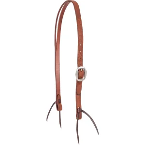Martin Saddlery Ranahan Series Chestnut Roughout Split Ear Headstall