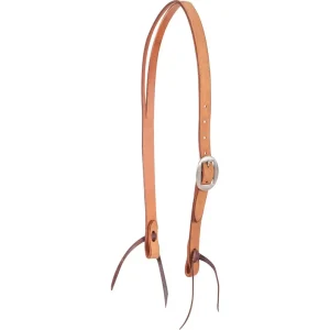 Martin Saddlery Ranahan Series Natural Roughout Split Ear Headstall
