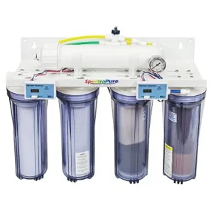 MaxCap 5 Stage Manual Flush RO/DI System - 150 GPD (MC-RODI-150-10-MF) - SpectraPure