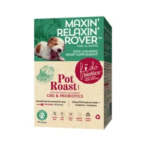 Maxin Relaxin Rover for Lil Mutts Hemp Dog Supplement