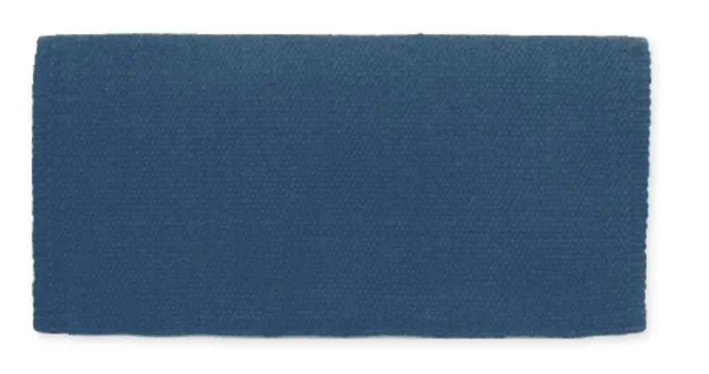 Mayatex 1314-30 San Juan Solid Navy 36x34 New Zealand Wool Saddle Blanket