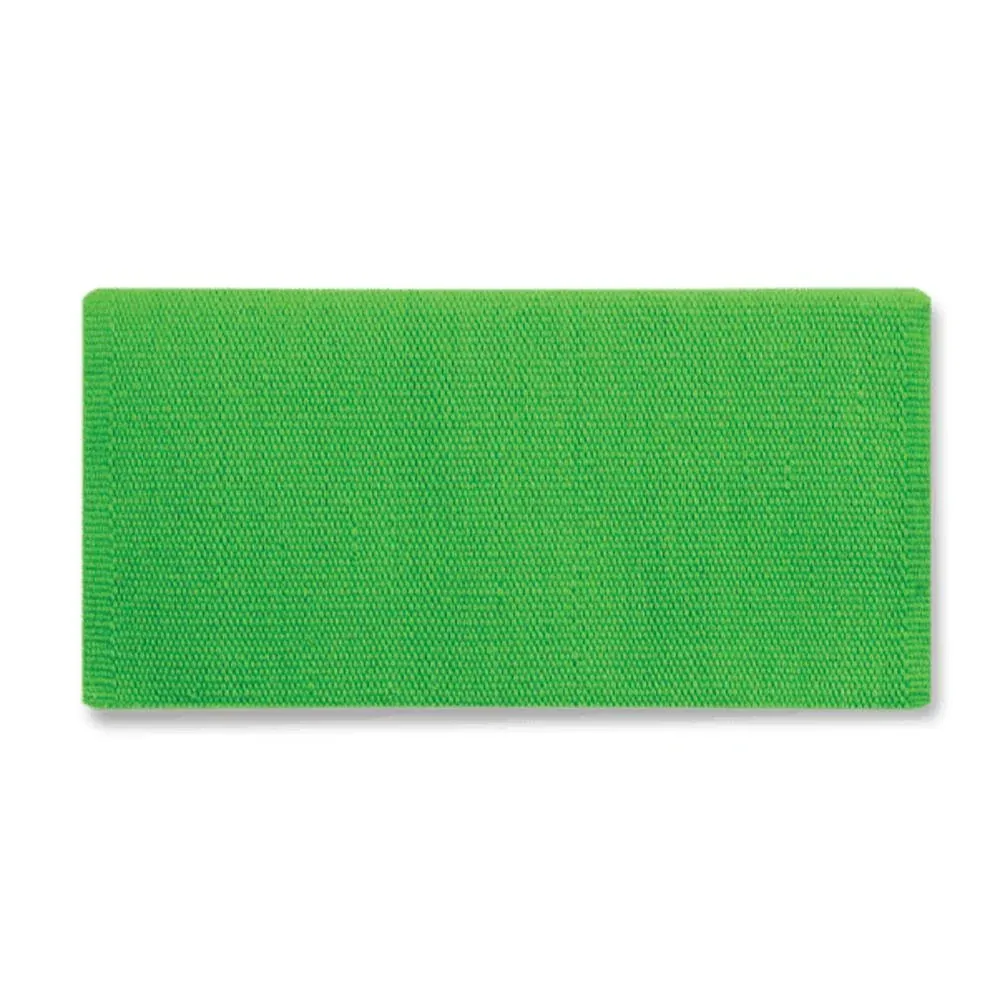 Mayatex 1314-91 San Juan Solid Lime Blast 36x34 New Zealand Wool Saddle Blanket
