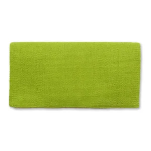 Mayatex San Juan Solid Lime Lightweight Saddle Blanket